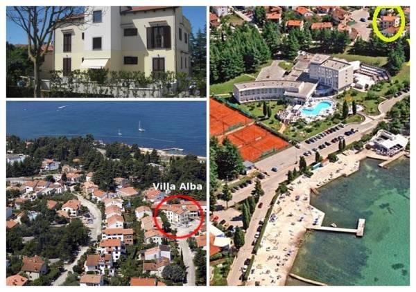 Apartments Villa Alba II Пореч Екстериор снимка